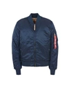 Alpha Industries Bomber In Blue