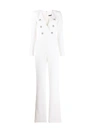 BALMAIN DOUBLE-BREASTED JUMPSUIT,SF25431V07414458668