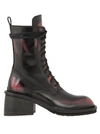 ANN DEMEULEMEESTER SCRAPED ARMY BOOT,11067882