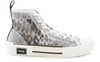 DIOR "B23" High-Top Sneaker In Leopard Print