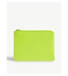 ACNE STUDIOS MALACHITE NEON LEATHER POUCH