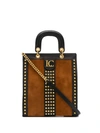LA CARRIE STUDDED TOTE BAG