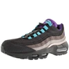 NIKE AIR MAX 95 LV8 TRAINERS BLACK,123810