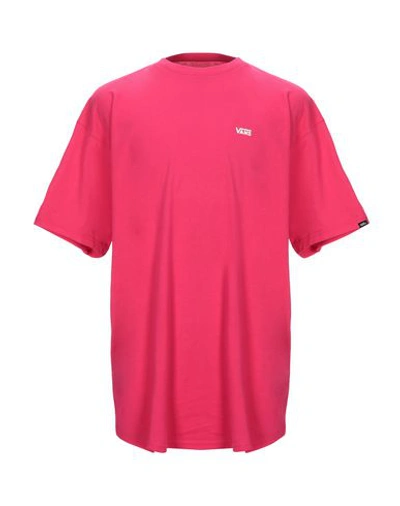 Vans T-shirts In Fuchsia