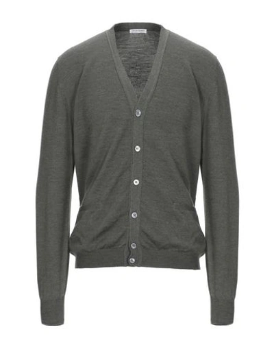 Gran Sasso Cardigan In Military Green