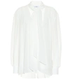 GIVENCHY SILK-GEORGETTE BLOUSE,P00406120