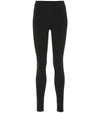 Alaïa High-rise Cashmere Leggings In Black