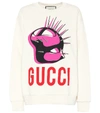 GUCCI MANIFESTO OVERSIZED SWEATSHIRT,P00416046