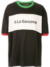 À LA GARÇONNE LOGO PRINT OVERSIZED T-SHIRT