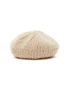 UNDERCOVER BEIGE WOOL BERET,UCX4H02/BEIGE