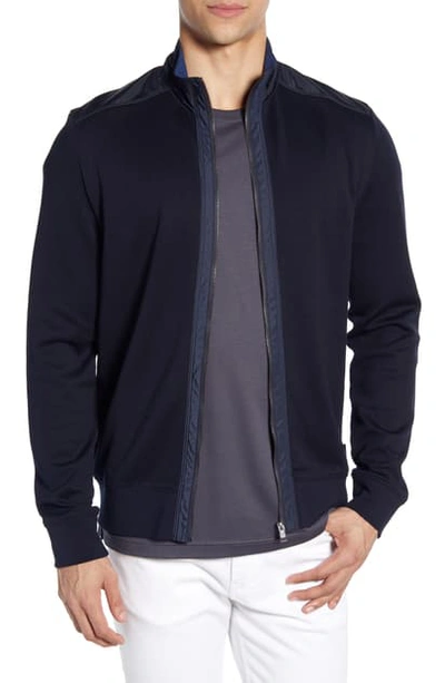 Hugo Boss Shepherd Jacket In Dark Blue