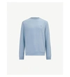 ALLSAINTS Raven cotton-fleece sweatshirt