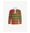 LOEWE STRIPED MOHAIR AND WOOL-BLEND AND COTTON-JERSEY HOODY