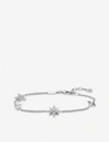 Thomas Sabo Magic Stars Zirconia Sterling Silver Bracelet In White