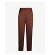 JOSEPH JACK HIGH-RISE SILK TROUSERS