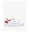Valentino Backnet Leather Sneakers