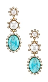 ELIZABETH COLE PRISCILLA EARRINGS,ELIZ-WL236