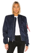 ALPHA INDUSTRIES MA-1 SLIM FIT BOMBER,ALPR-WO27