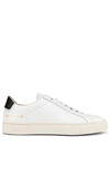 COMMON PROJECTS RETRO LOW SNEAKER,COMM-WZ12