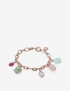 MONICA VINADER Monica Vinader x Caroline Issa 18ct rose gold-vermeil and gemstone bracelet,616-10058-RPBLISBMMIX