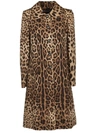 DOLCE & GABBANA LEOPARD PRINT COAT,11069157