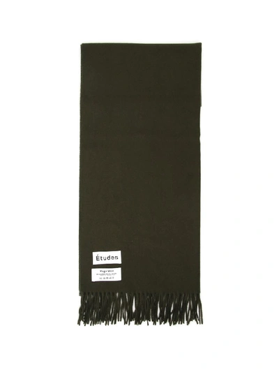 Etudes Studio Etudes Magnolia Scarf In Army Green