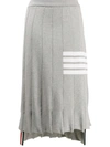 THOM BROWNE 4-BAR TROMPE L'OEIL SKIRT