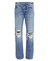 KHAITE KHAITE KYLE DISTRESSED STRAIGHT-LEG JEANS,060039505976