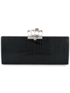 ALEXANDER MCQUEEN FOUR RING LARGE CLUTCH