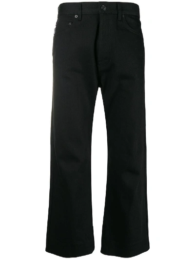 Balenciaga Cotton Jeans In Black