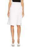 HELMUT LANG Compact Wool Skirt,HLAN-WQ88