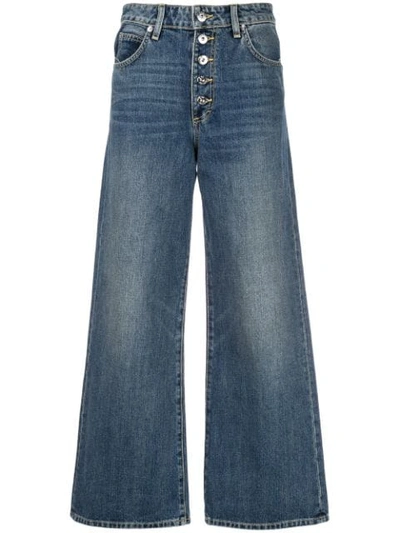 Eve Denim Charlotte High-waist Jeans In Blue