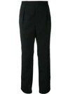 SAINT LAURENT TAILORED CROPPED TROUSERS
