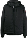 Canada Goose Lodge Down Jacket In Black