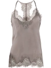 Gold Hawk Loose-fit Cropped Camisole In Grey