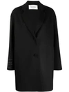 VALENTINO OVERSIZED SINGLE-BREASTED COAT