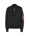 Alpha Industries Bomber In Black