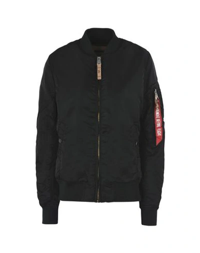 Alpha Industries Bomber In Black