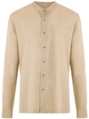 OSKLEN MANDARIM COLLAR SHIRT