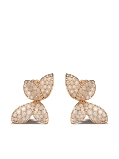 Pasquale Bruni 18kt Rose Gold Giardini Segreti Diamond Stud Earrings
