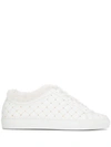 LE SILLA EMBELLISHED QUILTED SNEAKERS