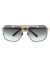 Dita Eyewear Pilot-frame Sunglasses In Black