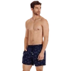 Vilebrequin Men's Diamond Turtle-print Swim Trunks In Blue