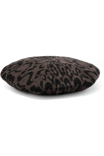 Alaïa Leopard-print Velour Beret | ModeSens display picture 2