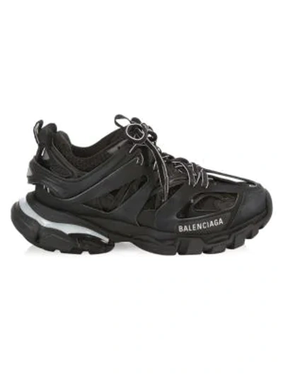 Balenciaga Led Track Sneakers In Noir