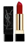 Saint Laurent X Zoe Kravitz Rouge Pur Couture Lipstick - 122 Wolfs Red In 122 Wolf's Red (satin Finish, Zoe's Brothers Name)