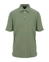 Fedeli Polo Shirt In Military Green