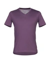 Armani Exchange T-shirt In Purple