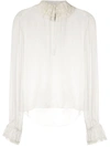 ANDREA BOGOSIAN SILK PLUS BLOUSE