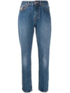 VIVIENNE WESTWOOD ANGLOMANIA GRAPHIC PRINT SKINNY JEANS